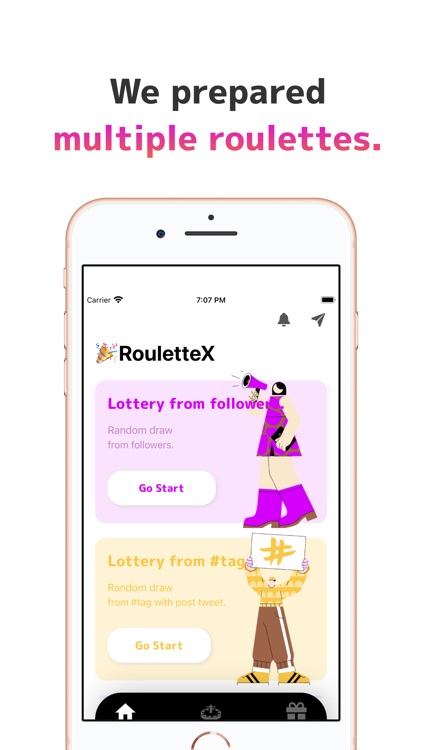 ルーレットX - フォロワーとリツイートから抽選できるアプリ screenshot-6