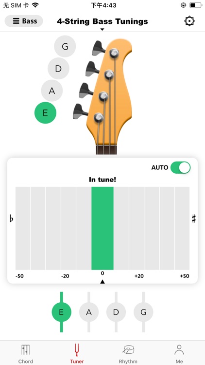gstrings - Guitar tuning app screenshot-8