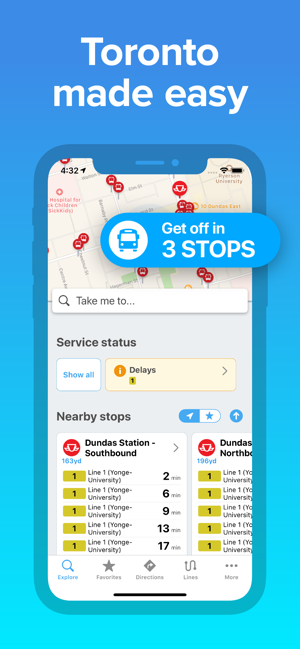 Toronto Transit • Bus & Train(圖1)-速報App