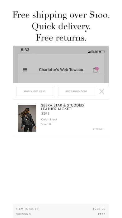 Charlotte’s Web Boutique screenshot 3