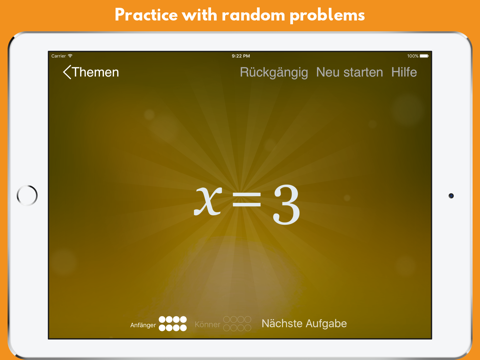Algebra Touch screenshot 3