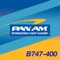 Pan Am B747-400 Study App