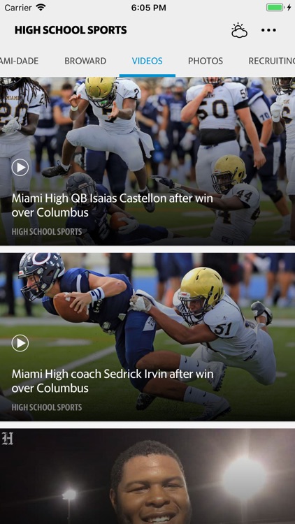 Miami High School Sports News