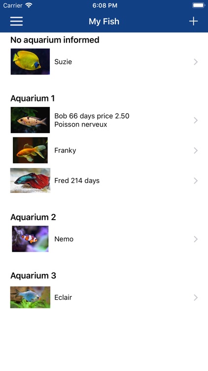 Aquarium Manager screenshot-3
