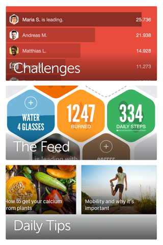Argus: Calorie Counter & Step - náhled