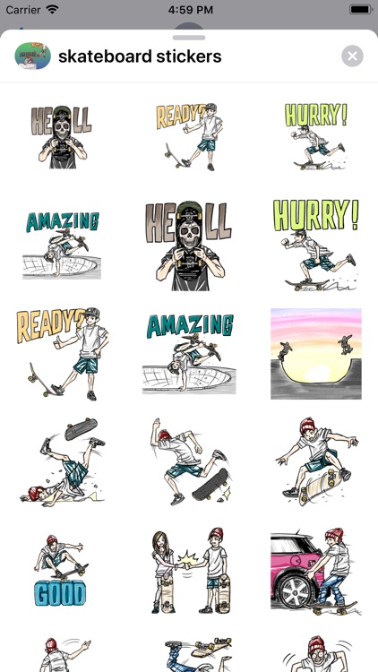 skateboard stickers