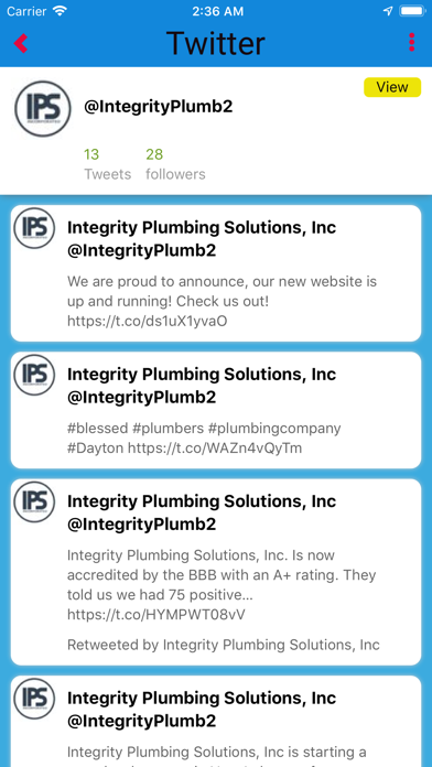 Integrity Plumbing Solutions screenshot 3