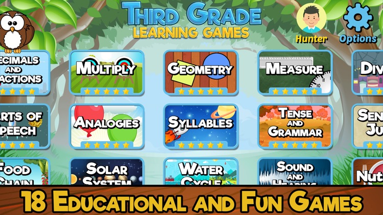 Third Grade Learning Games SE screenshot-0