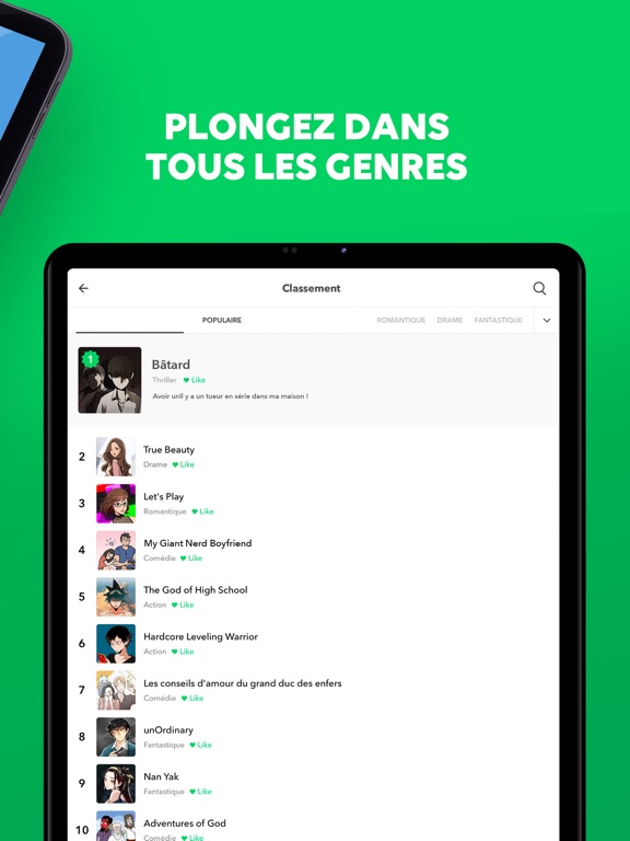 WEBTOON – Histoires illimitées WEBTOON – Histoires illimitées