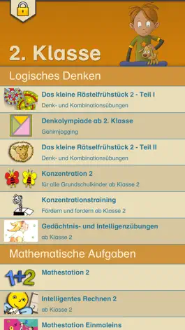 Game screenshot LÜK Schul-App 2. Klasse mod apk