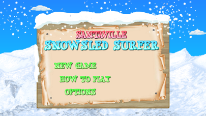 Santaville Snowsled Surfer Screenshot 1