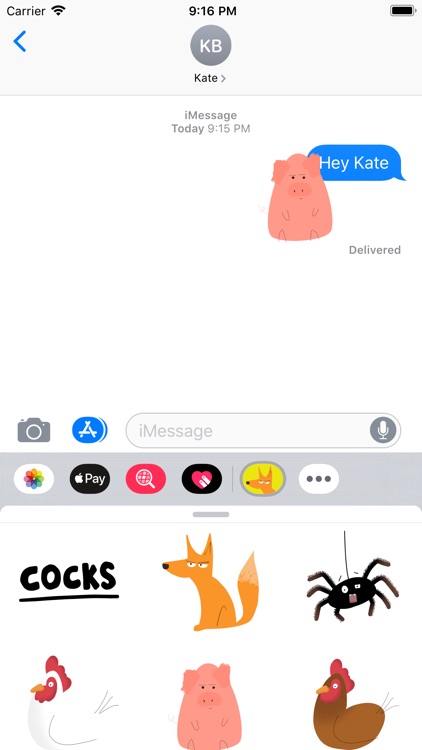 COCKS the game stickers