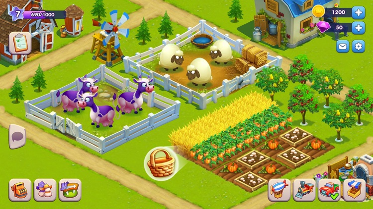 Golden Farm: Fun Farming Game
