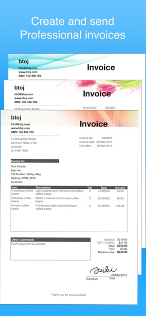 Invoice Maker Pro - Invoices