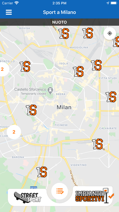 Sport a Milano screenshot 3