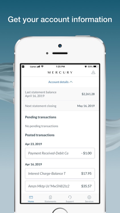 Mercury Mastercard