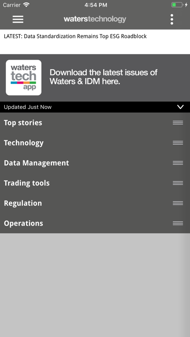 How to cancel & delete WatersTechnology from iphone & ipad 4