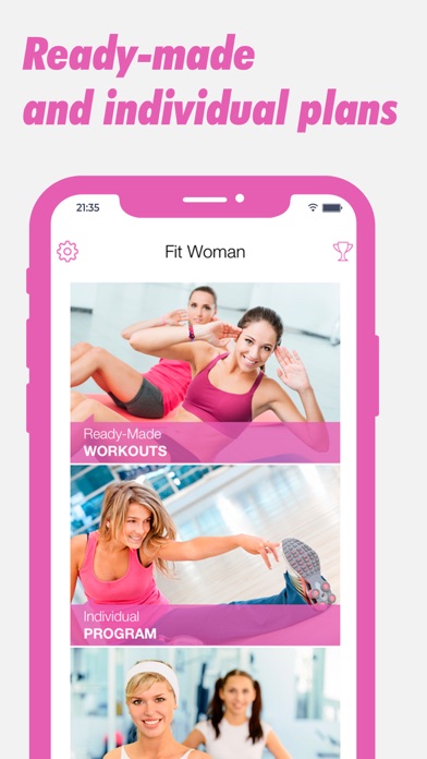 Fit Woman: Workout for Women screenshot 2