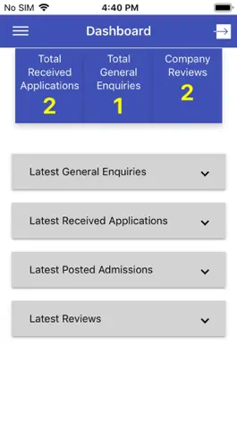 Game screenshot Admissions Institute apk