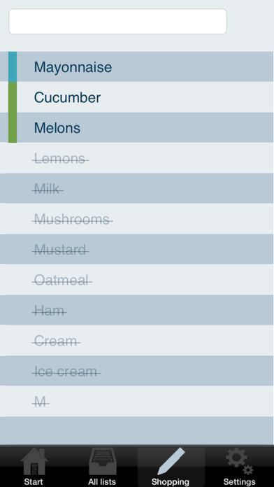 How to cancel & delete Grocery list - online sync from iphone & ipad 4