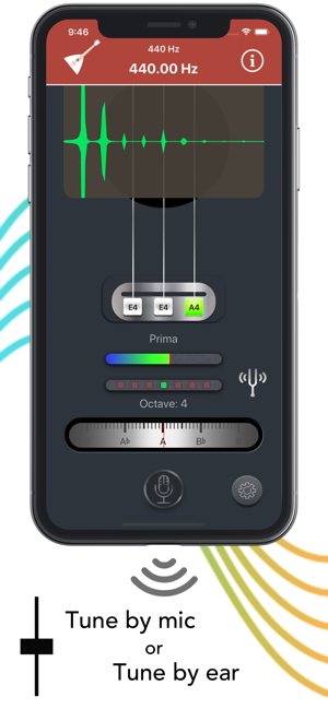 Chromatic Instrument Tuner, HZ(圖4)-速報App