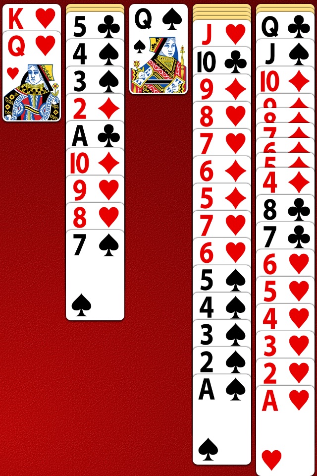 Odesys Spider Solitaire screenshot 2