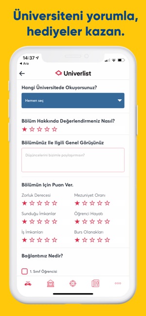 UniverList - Üniversite Tercih(圖4)-速報App