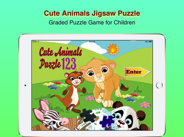 Cute Animals Jigsaw 123