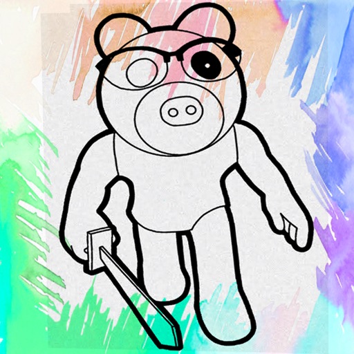 Coloring Piggy Fanart !