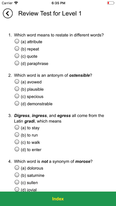 How to cancel & delete Verbal Advantage - Level 1 from iphone & ipad 4