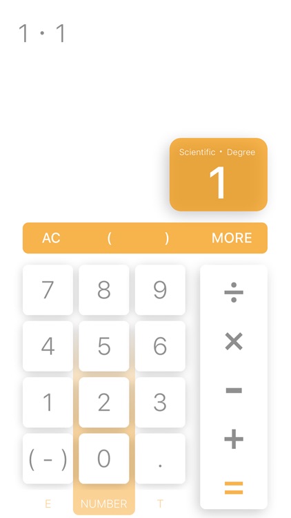 Convenience calculator