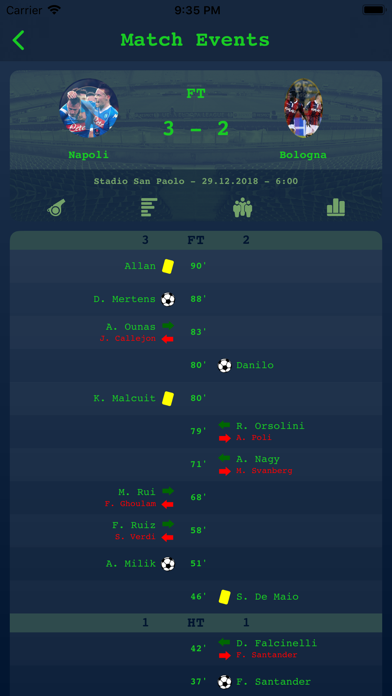 Live Results Italian Serie A screenshot 2