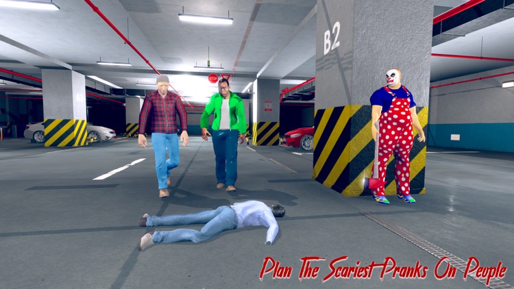 Scary Clown Pranks 3D screenshot-3