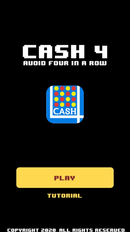 Cash 4 - Avoid Four In A Row