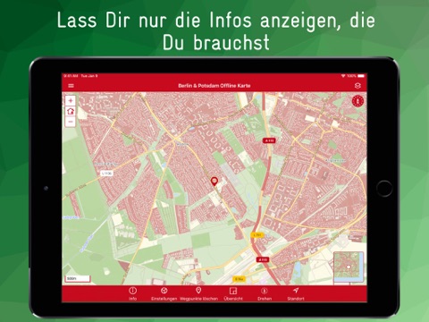 Berlin & Potsdam Offline Map screenshot 4