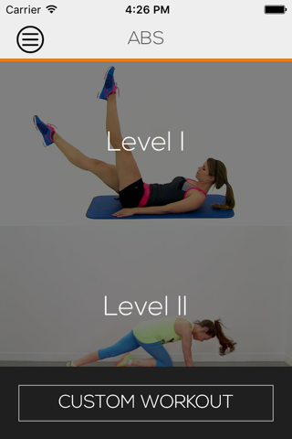 Ab & Core - Custom Workout - náhled