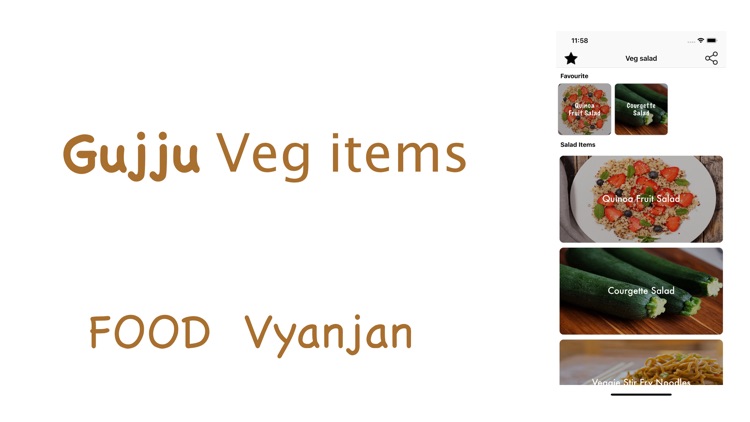 Gujju Veg items