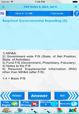 Game screenshot CPA FAR Exam Review 3200 Notes apk