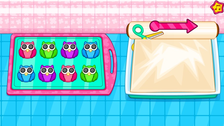 Cooking owl cookies game screenshot-5