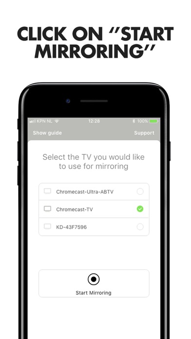 How to cancel & delete Mirror for Chromecast from iphone & ipad 4