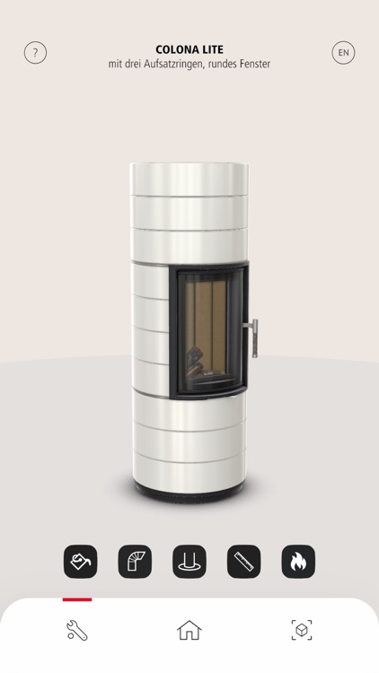 LEDA Wood Stove App 3D