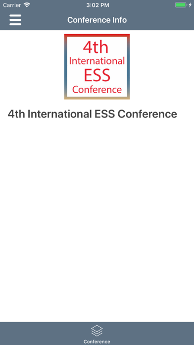 4th ESS Conference screenshot 2