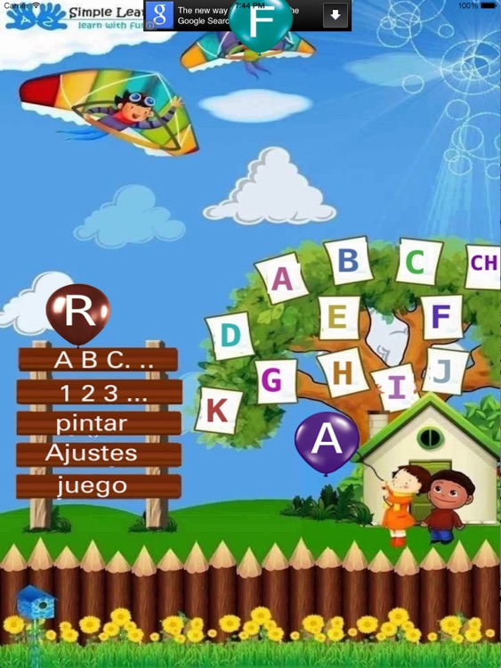 Learn Alphabets-Spanish screenshot-3