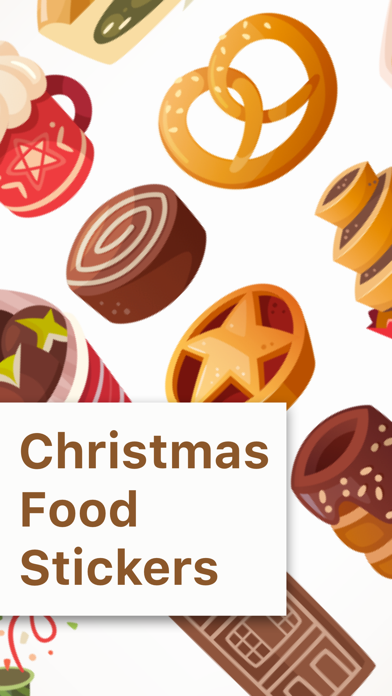 How to cancel & delete Chrismas Food Stickers from iphone & ipad 1