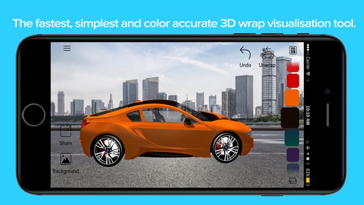 Car Wrapper 3D: cars and films