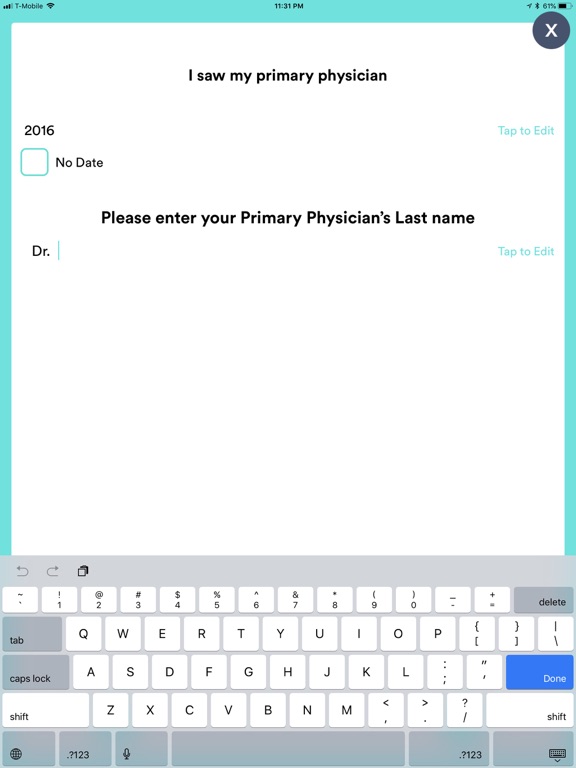 Patient Record Optometry screenshot 3