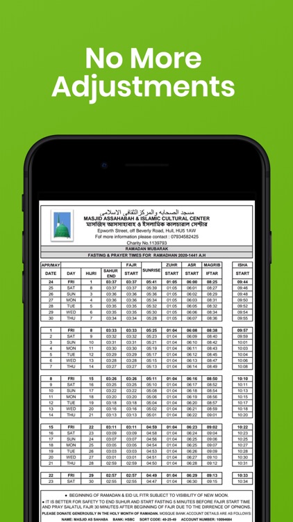 Local Mosque Times - Hull