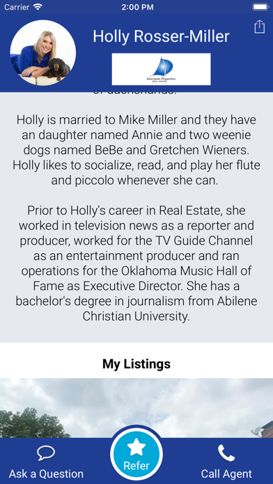 Holly Rosser-Miller RE screenshot 2