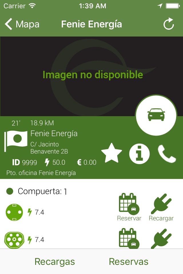 Fenie Energía Recarga screenshot 2