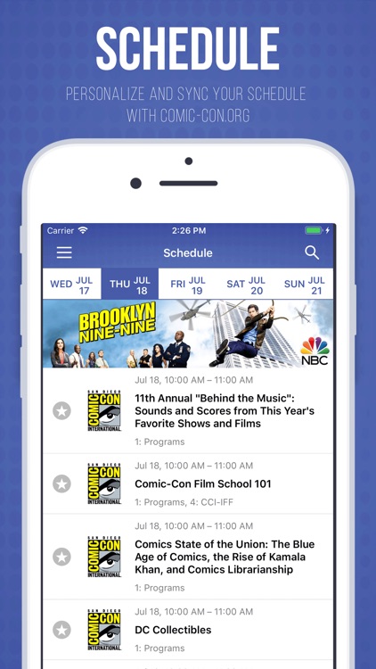 Official Comic-Con App